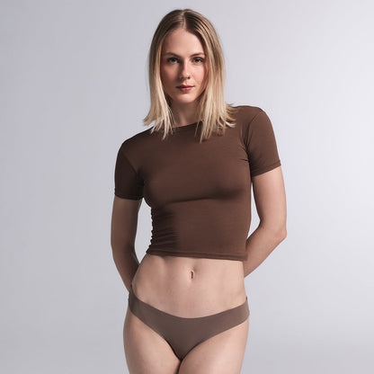 Women's Laser-Cut Brief Panty