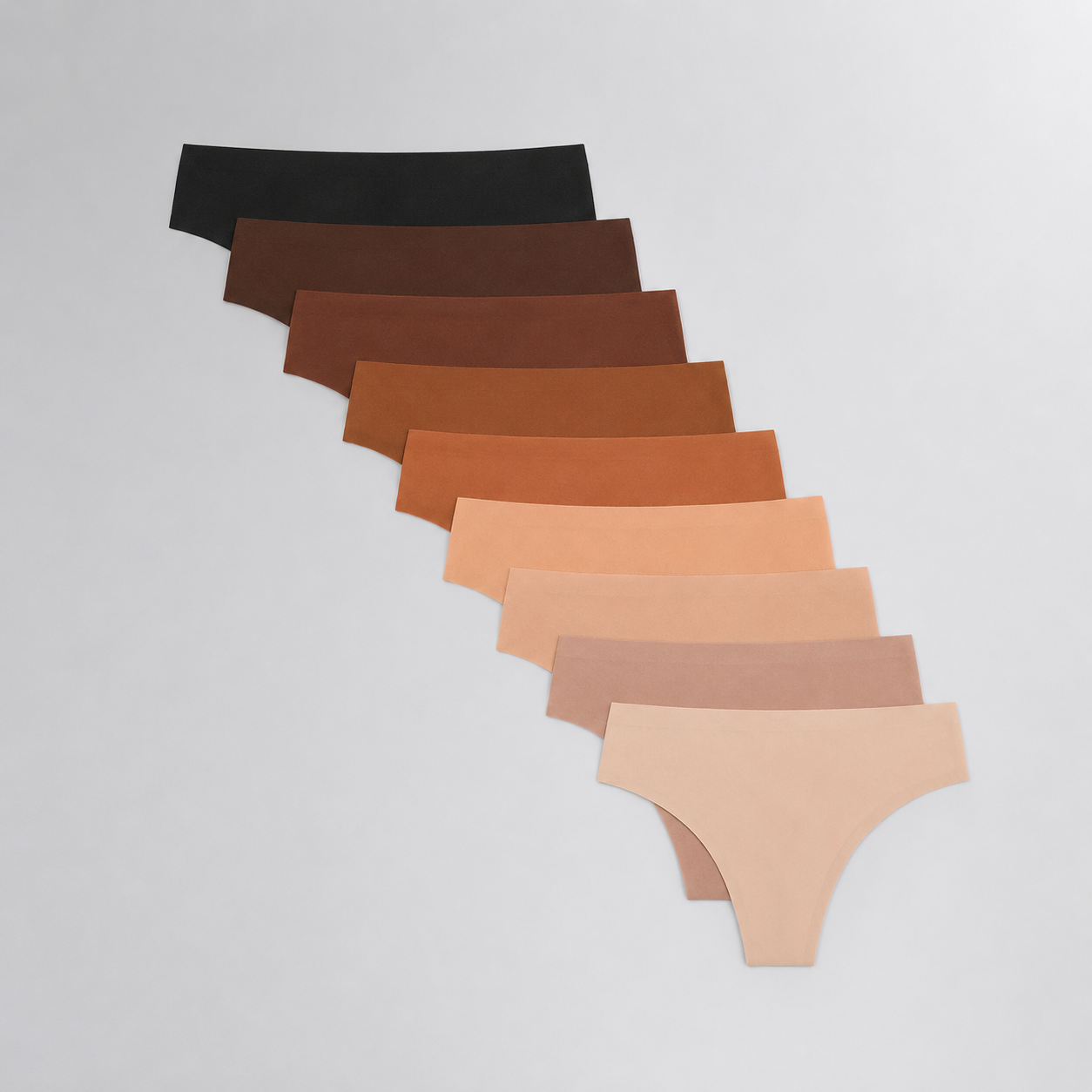 10-Pack Women's Laser-Cut Minimal Thong