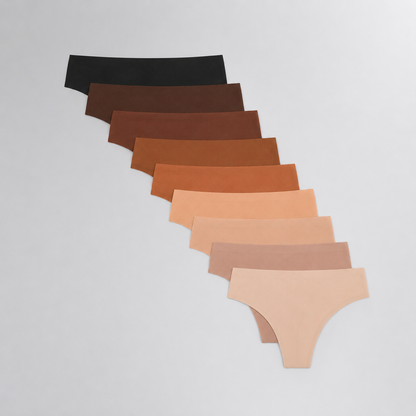 10-Pack Women's Laser-Cut Minimal Thong