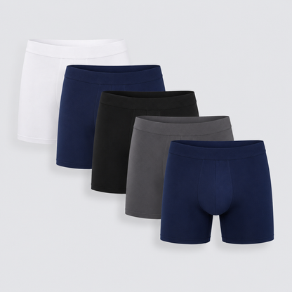 5-Pack Men's Seamless Touch Boxer Briefs