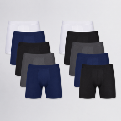 10-Pack Men's Seamless Touch Boxer Briefs