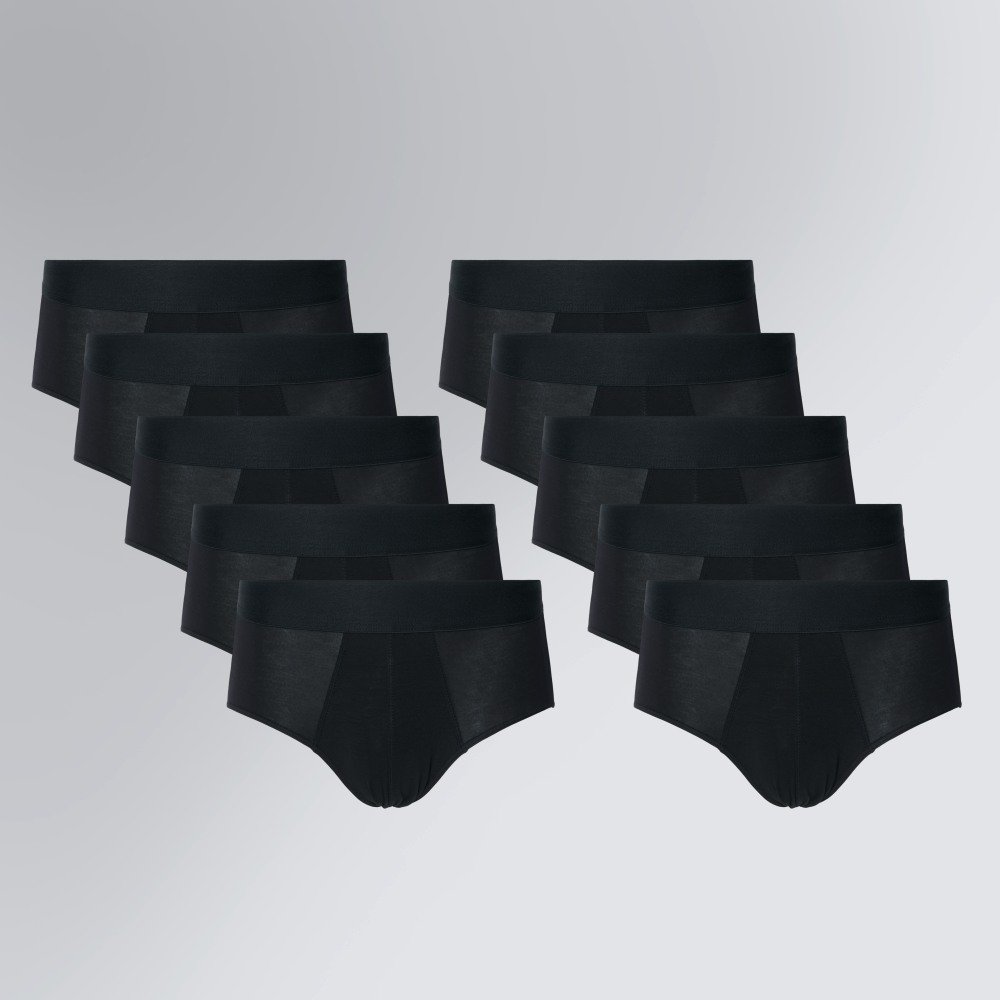 10-Pack Men's Slip Brief