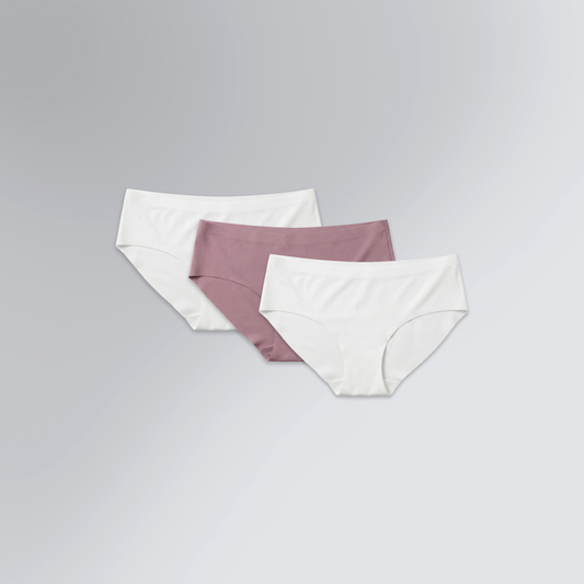 3-Pack Women's Laser-Cut Boyshort Panty