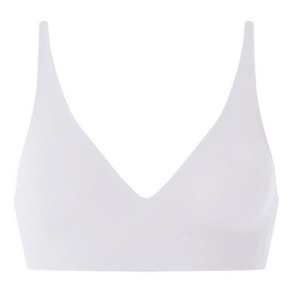 Women's V-Neck Wireless Bralette 5-Pack Skin Color | Lovenq